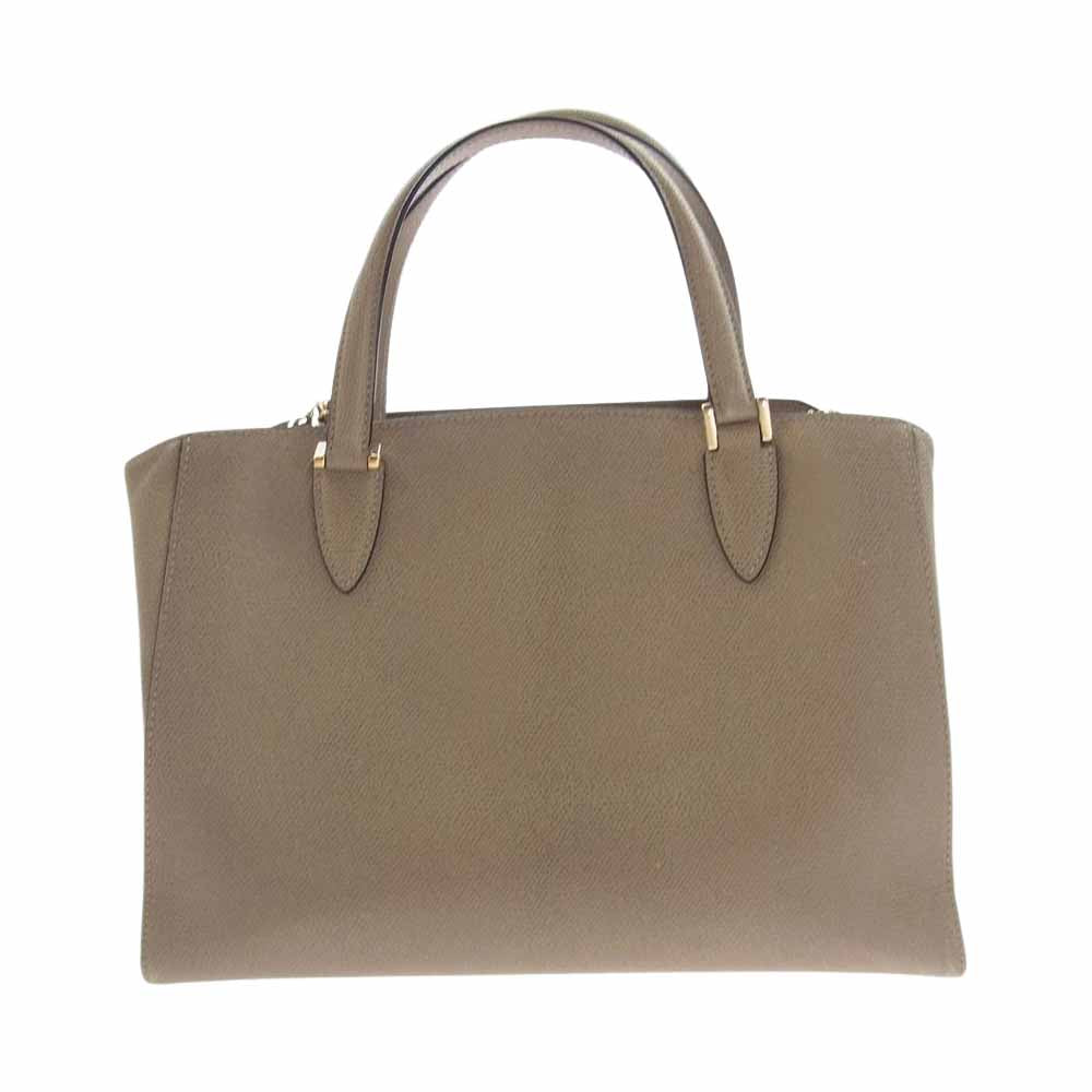 Valextra ヴァレクストラ TRIENNALE SMALL トリエンナーレ スモール 2WAY ショルダー ハンドバッグ バッグ ベージュ系【中古】