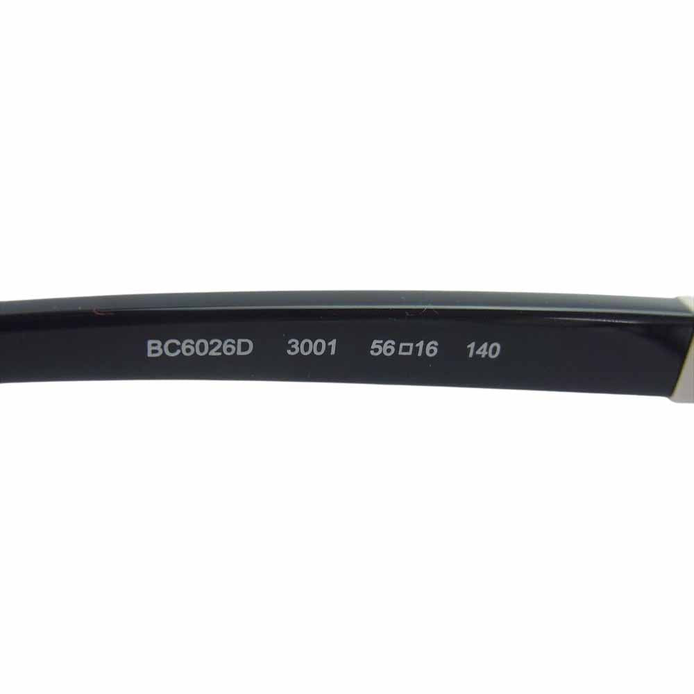 BURBERRY バーバリー BC6026D ブラックレーベル 度入り アイウェア 眼鏡 ブラック系 56□6　140【中古】