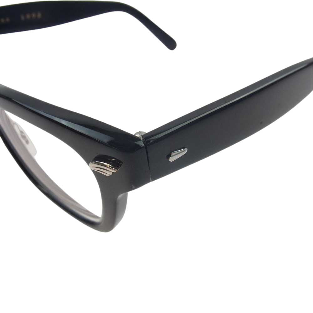 白山眼鏡店 1992 DECO 度入り 眼鏡 アイウェア ブラック系【中古