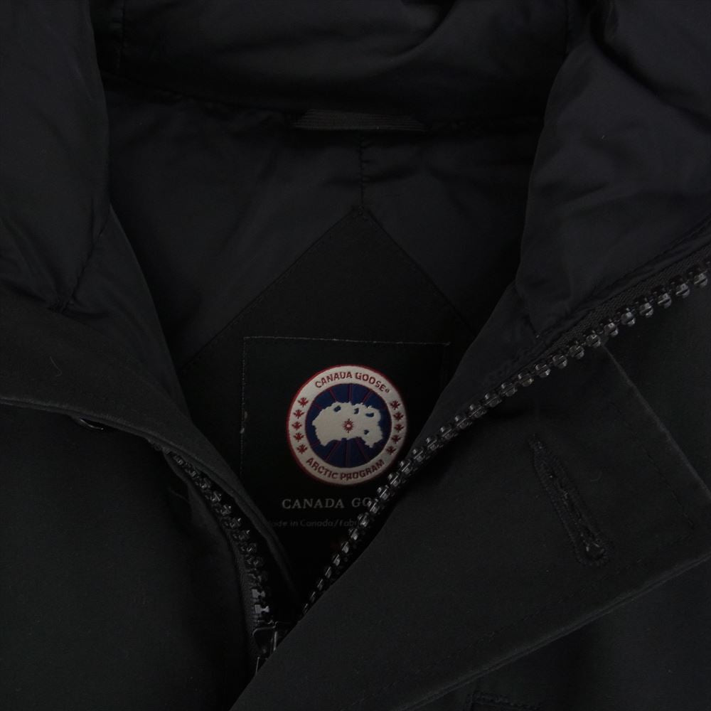 CANADA GOOSE カナダグース 3425JM R 国内正規品 グリフィンインターナショナルタグ VANCOUVER バンクーバー ダウンジャケット ブラック系 M【中古】