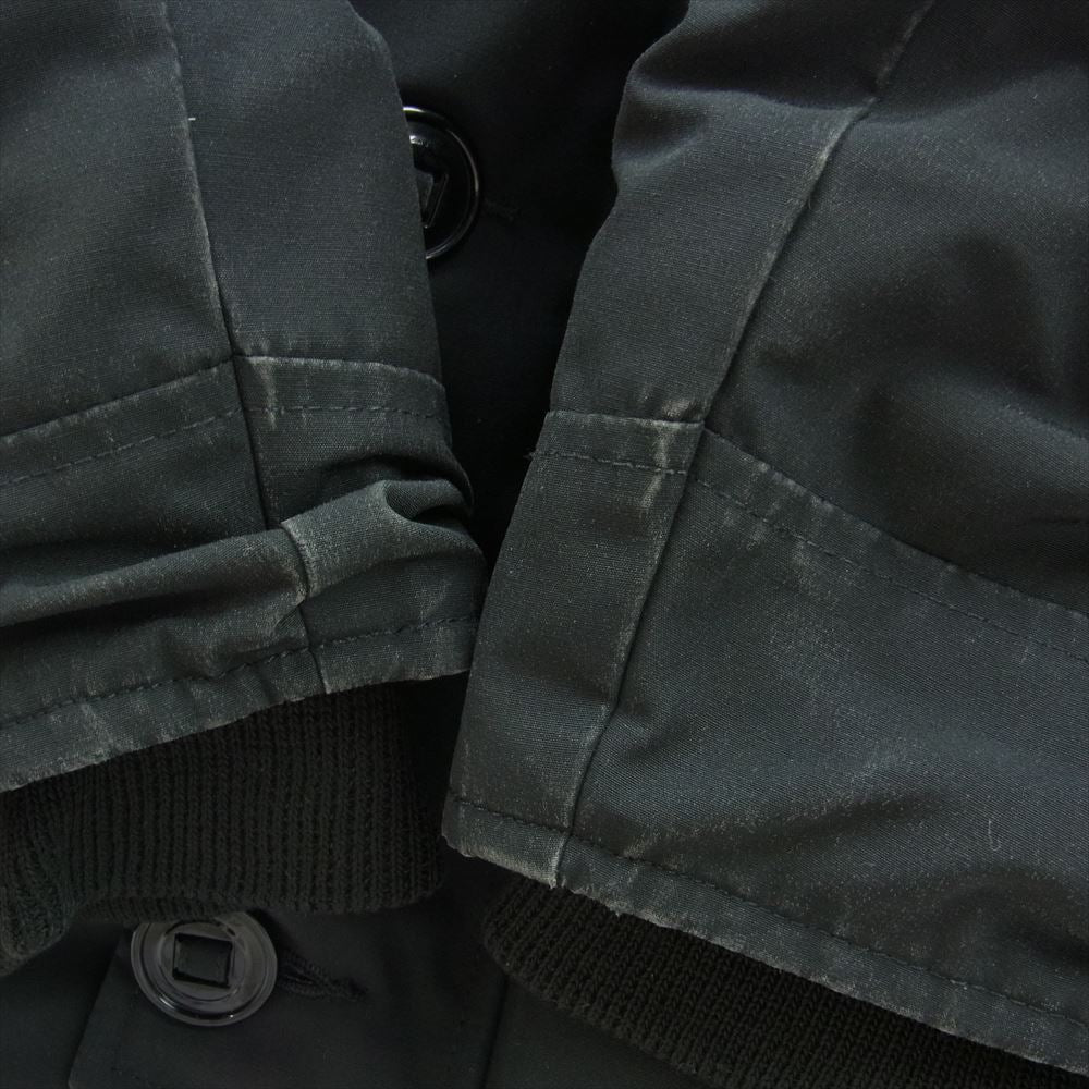 CANADA GOOSE カナダグース 3425JM R 国内正規品 グリフィンインターナショナルタグ VANCOUVER バンクーバー ダウンジャケット ブラック系 M【中古】