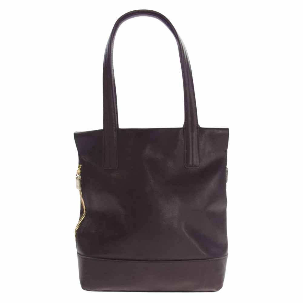aniary アニアリ レザー トート バッグ ブラウン系【美品】【中古】