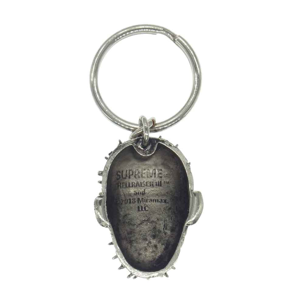 Supreme シュプリーム 18SS Hellraiser Keychain ヘルレイザー キーチェーン キーホルダー シルバー系【中古】