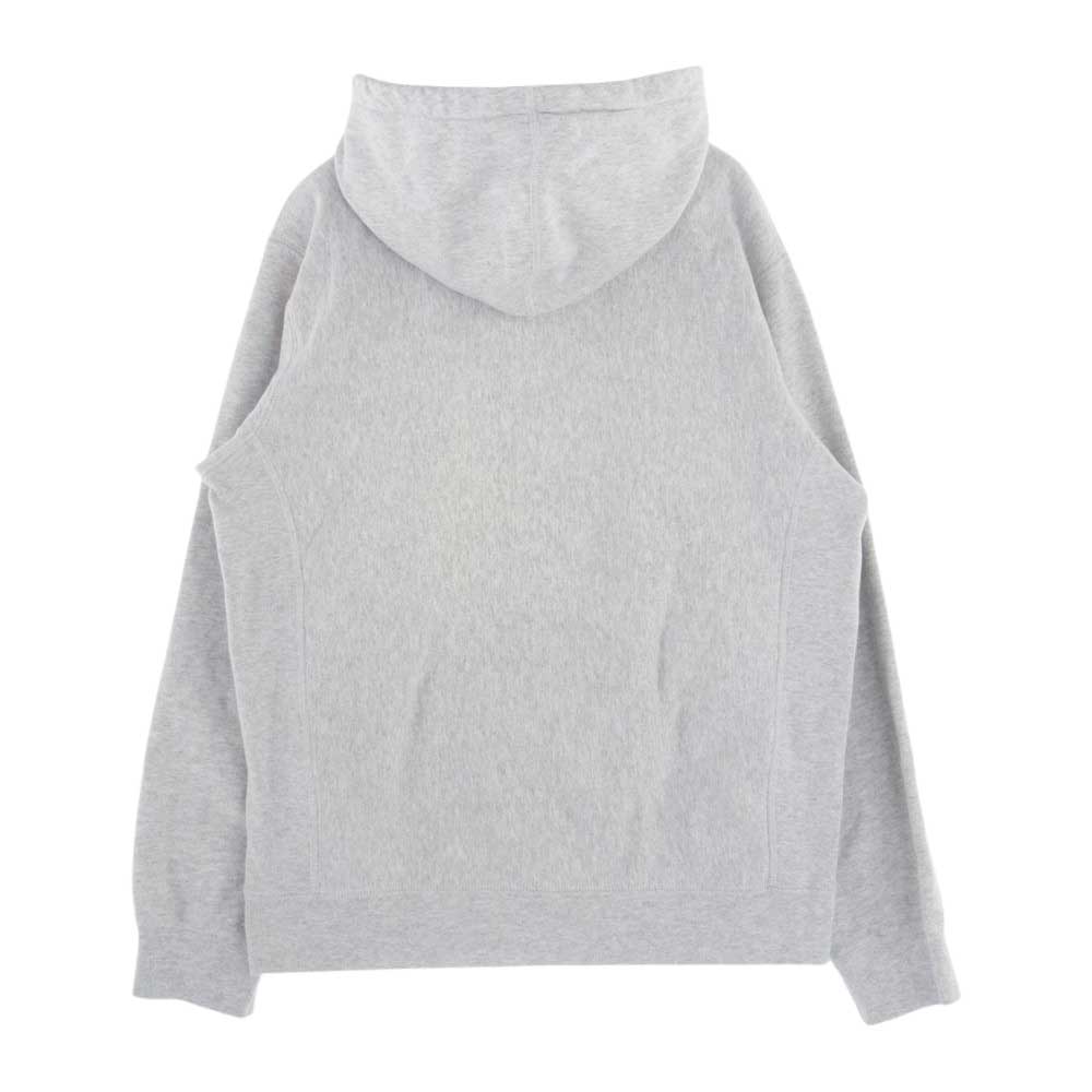 Supreme シュプリーム 19SS Apple Hooded Sweatshirt アップル フーデッド スウェット シャツ プルオーバー パーカー グレー系 M【中古】