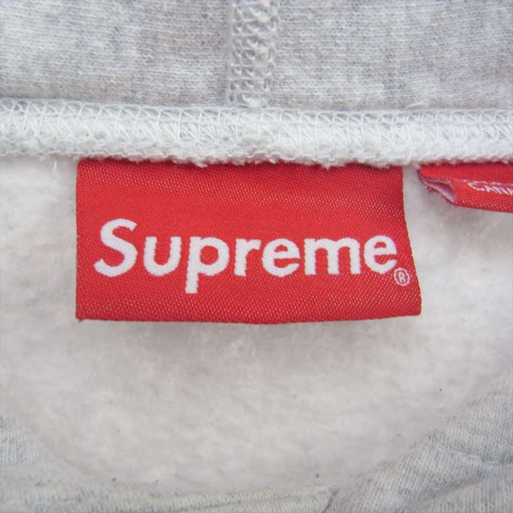 Supreme シュプリーム 19SS Apple Hooded Sweatshirt アップル フーデッド スウェット シャツ プルオーバー パーカー グレー系 M【中古】