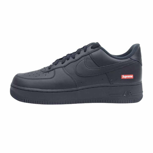 Supreme シュプリーム CU9225-001 NIKE AIR FORCE 1 ナイキ エアフォース ワン ロー ブラック系 US9【極上美品】【中古】