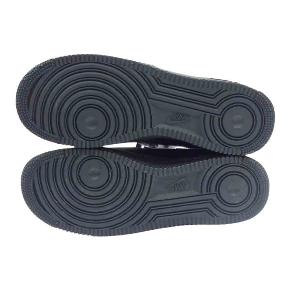 Supreme シュプリーム CU9225-001 NIKE AIR FORCE 1 ナイキ エアフォース ワン ロー ブラック系 US9【極上美品】【中古】