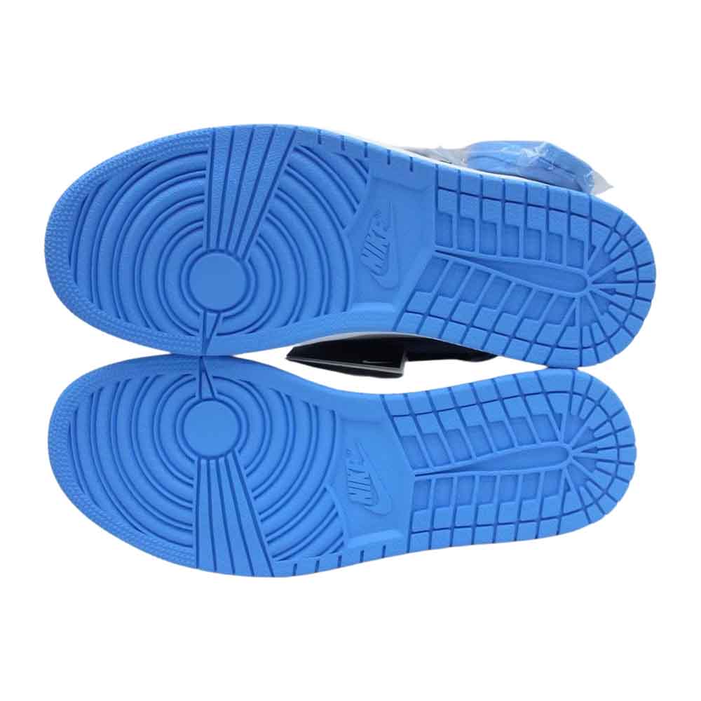 NIKE ナイキ 555088-134 Air Jordan 1 High OG University Blue エアジョーダン1 ハイ OG ユニバーシティブルー ライトブルー系 US9【新古品】【未使用】【中古】