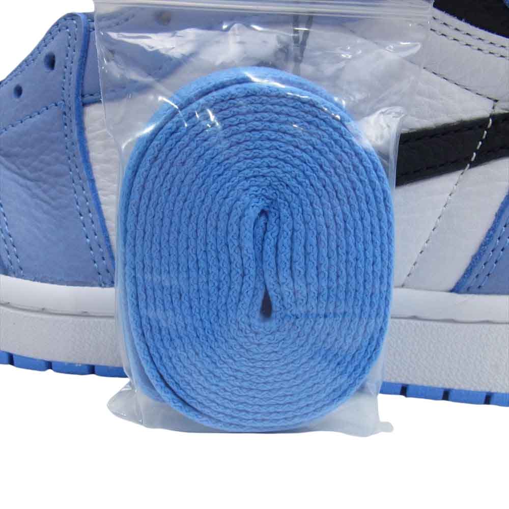 NIKE ナイキ 555088-134 Air Jordan 1 High OG University Blue エアジョーダン1 ハイ OG ユニバーシティブルー ライトブルー系 US9【新古品】【未使用】【中古】