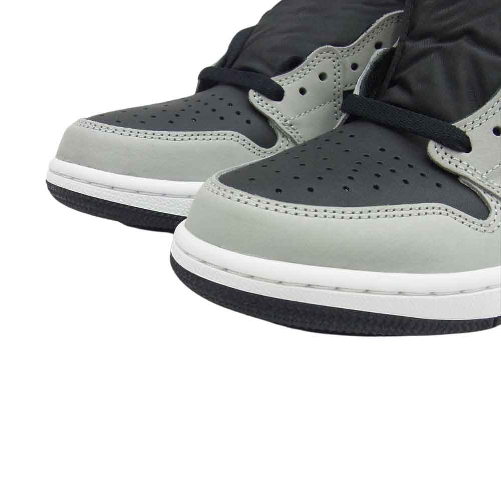 NIKE ナイキ 555088-035 Air Jordan 1 High OG Shadow 2.0 エアジョーダン1 ハイ OG シャドウ 2.0 グレー系 ブラック系 US9【新古品】【未使用】【中古】