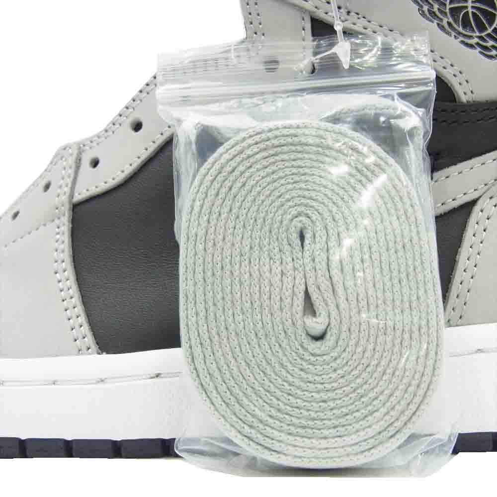 NIKE ナイキ 555088-035 Air Jordan 1 High OG Shadow 2.0 エアジョーダン1 ハイ OG シャドウ 2.0 グレー系 ブラック系 US9【新古品】【未使用】【中古】