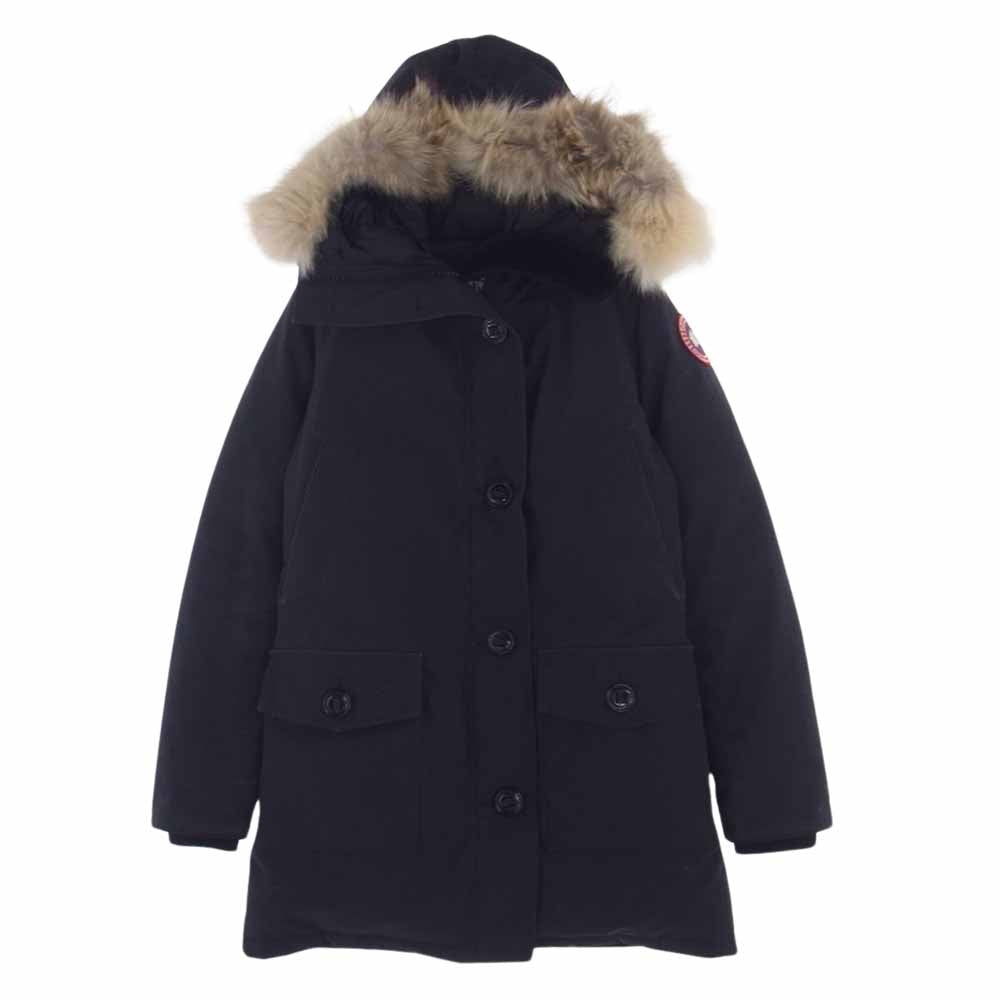 CANADA GOOSE カナダグース 2603JL グリフィンタグ Bronte Parka ブロンテ パーカー ダウンジャケット ダークネイビー系 S【中古】