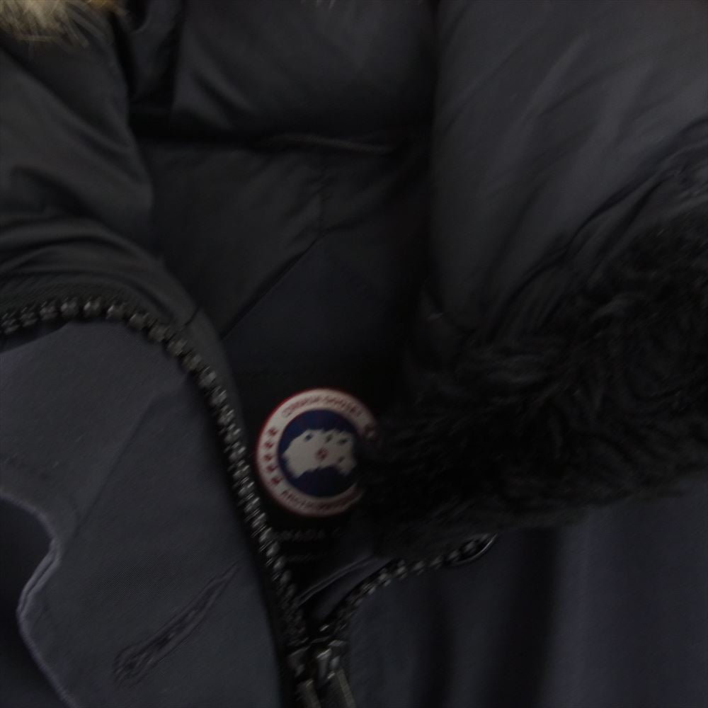 CANADA GOOSE カナダグース 2603JL グリフィンタグ Bronte Parka ブロンテ パーカー ダウンジャケット ダークネイビー系 S【中古】