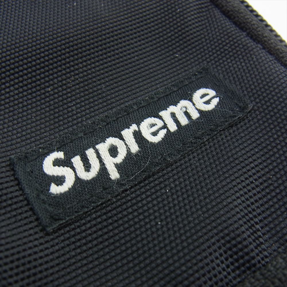 Supreme シュプリーム 19AW Small ZIP POUCH スモール ジップ ポーチ ブラック系【中古】