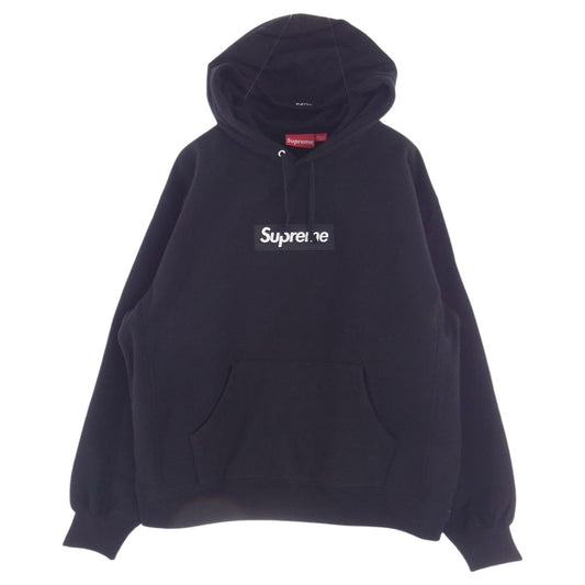 Supreme シュプリーム 23AW Box Logo Hooded Sweatshirt ボックスロゴ プルオーバー パーカー ブラック系 M【新古品】【未使用】【中古】