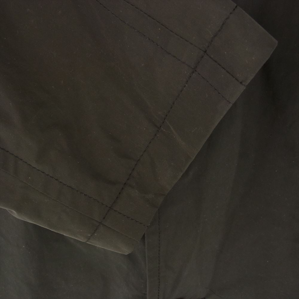 Brooks Brothers ブルックスブラザーズ ナイロン ステンカラー コート ダークカーキ系 XXL【中古】