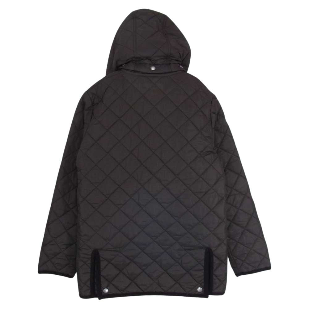 Mackintosh マッキントッシュ 襟コーデュロイ 切替 キルティング コート ブラウン系 36【中古】