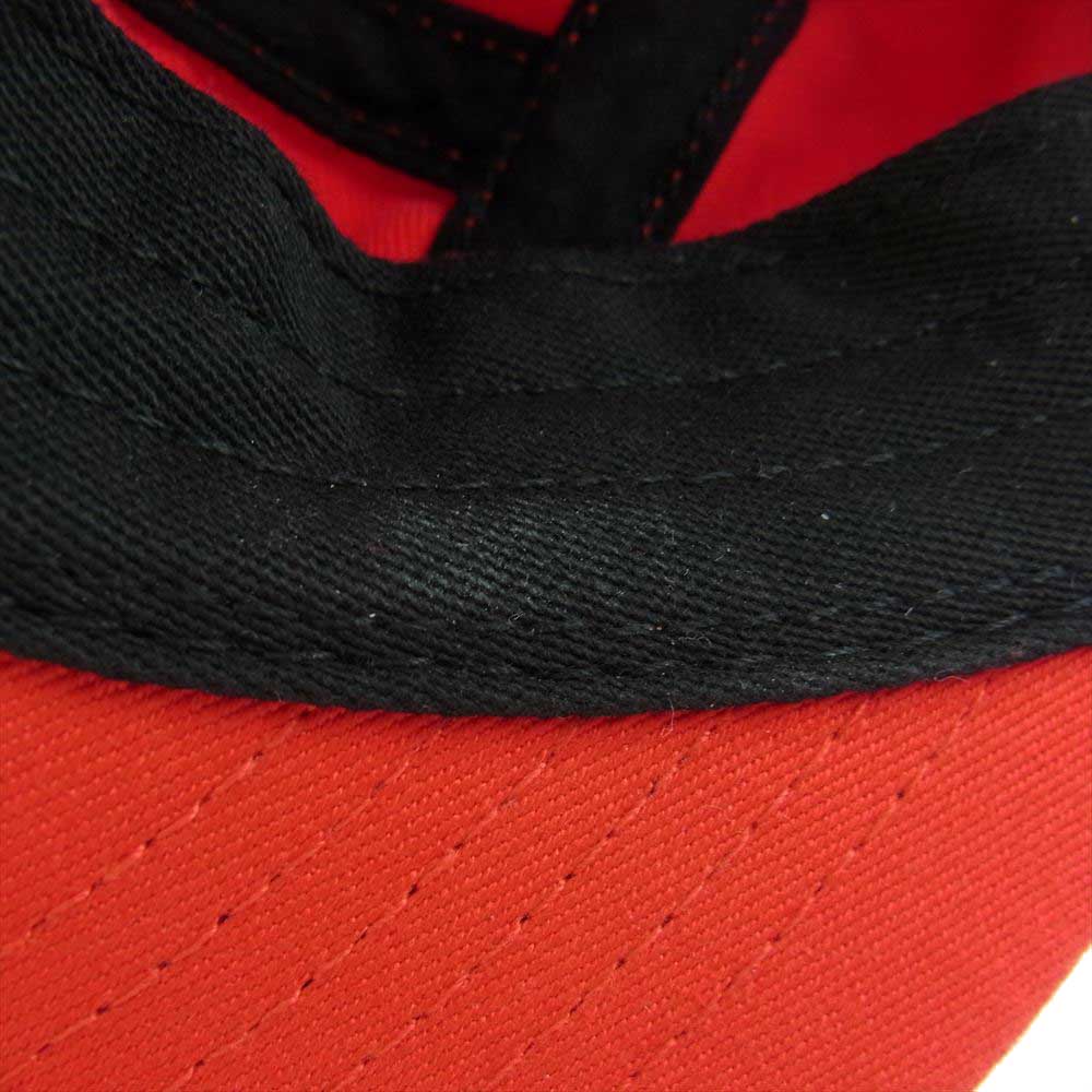 Supreme シュプリーム 23AW WASHED CHINO TWILL CAMP CAP ツイル キャンプ キャップ 帽子 レッド系【中古】