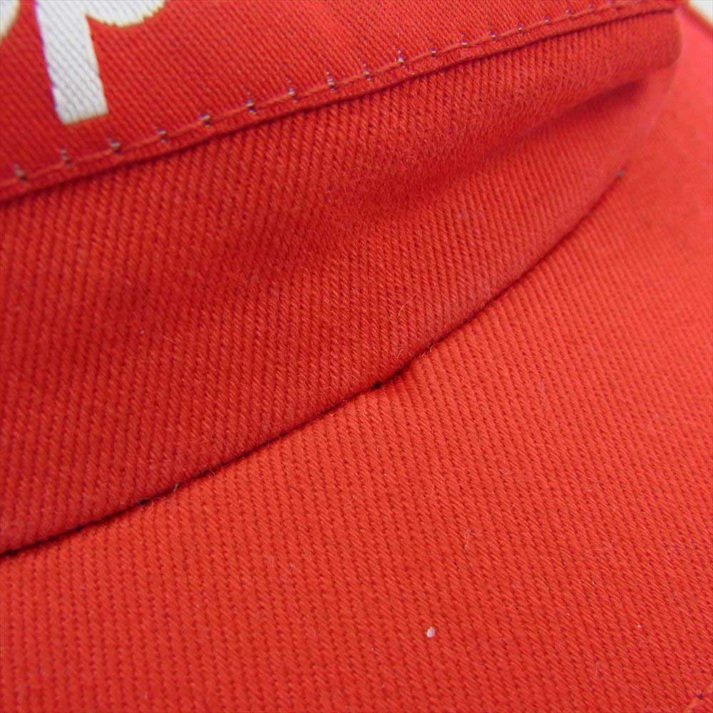 Supreme シュプリーム 23AW WASHED CHINO TWILL CAMP CAP ツイル キャンプ キャップ 帽子 レッド系【中古】