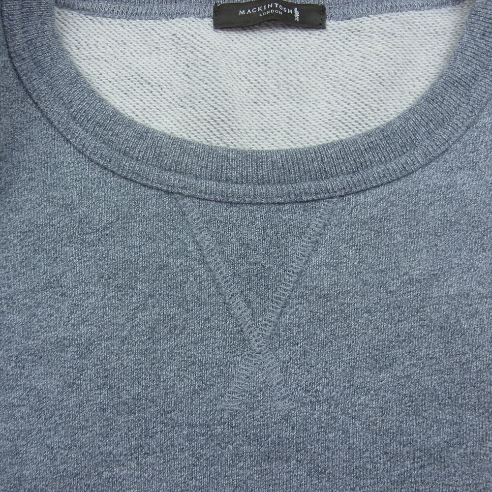 Mackintosh マッキントッシュ G1P11-410-06 Healthknit TOMPKINS SWEAT ヘルスニット 長袖 クルーネック スウェット グレー系 L【中古】