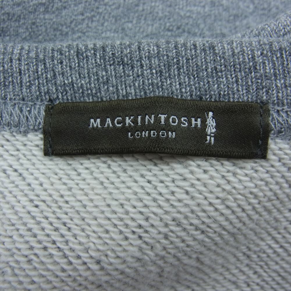 Mackintosh マッキントッシュ G1P11-410-06 Healthknit TOMPKINS SWEAT ヘルスニット 長袖 クルーネック スウェット グレー系 L【中古】