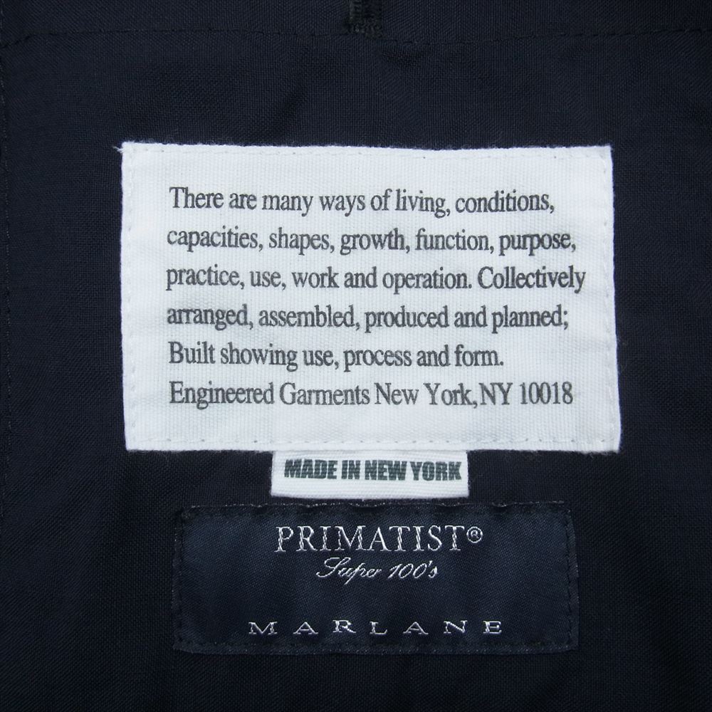 Engineered Garments エンジニアードガーメンツ BEAMS PLUS ビームスプラス別注 MID FIELD BLAZER 3B ブレザー メタル釦 テーラード  ジャケット ネイビー系 L【中古】