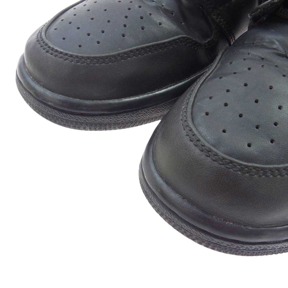NIKE ナイキ 554724-034 AIR JORDAN 1 MID エアジョーダン 1 ミッド スニーカー ブラック系 27.5cm【中古】