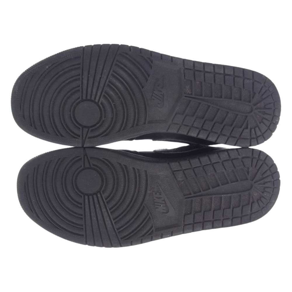 NIKE ナイキ 554724-034 AIR JORDAN 1 MID エアジョーダン 1 ミッド スニーカー ブラック系 27.5cm【中古】