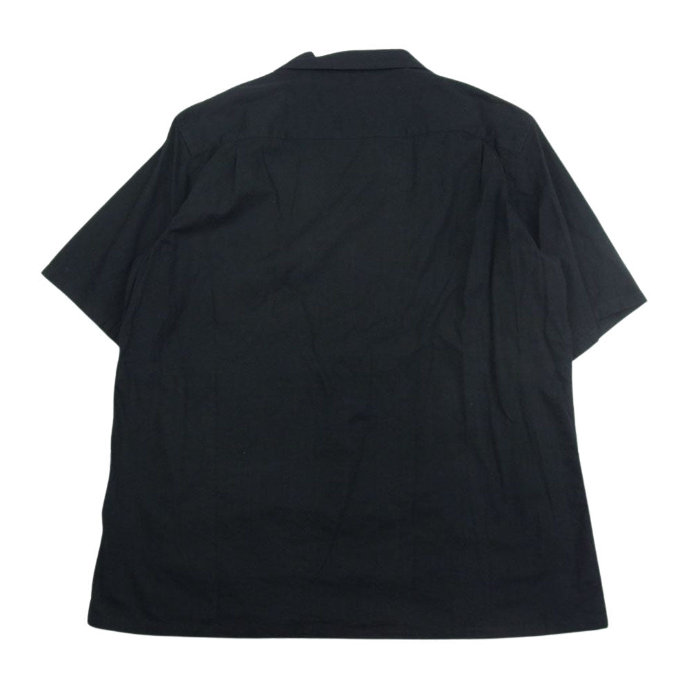 キャプテンズヘルム TOWNCRAFT 半袖 キューバ シャツ ブラック系 XL【中古】