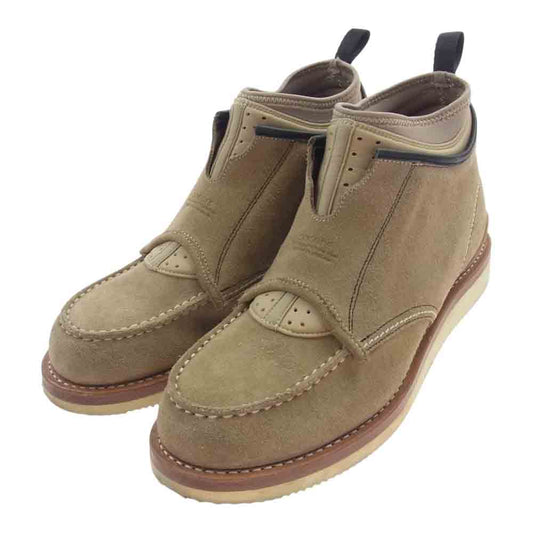SUICOKE スイコック エラスティック ワーク ブーツ ベージュ系 27cm【中古】