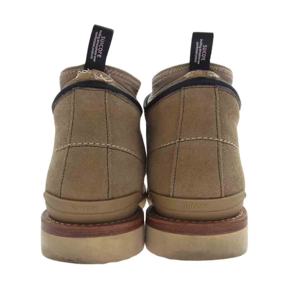 SUICOKE スイコック エラスティック ワーク ブーツ ベージュ系 27cm【中古】