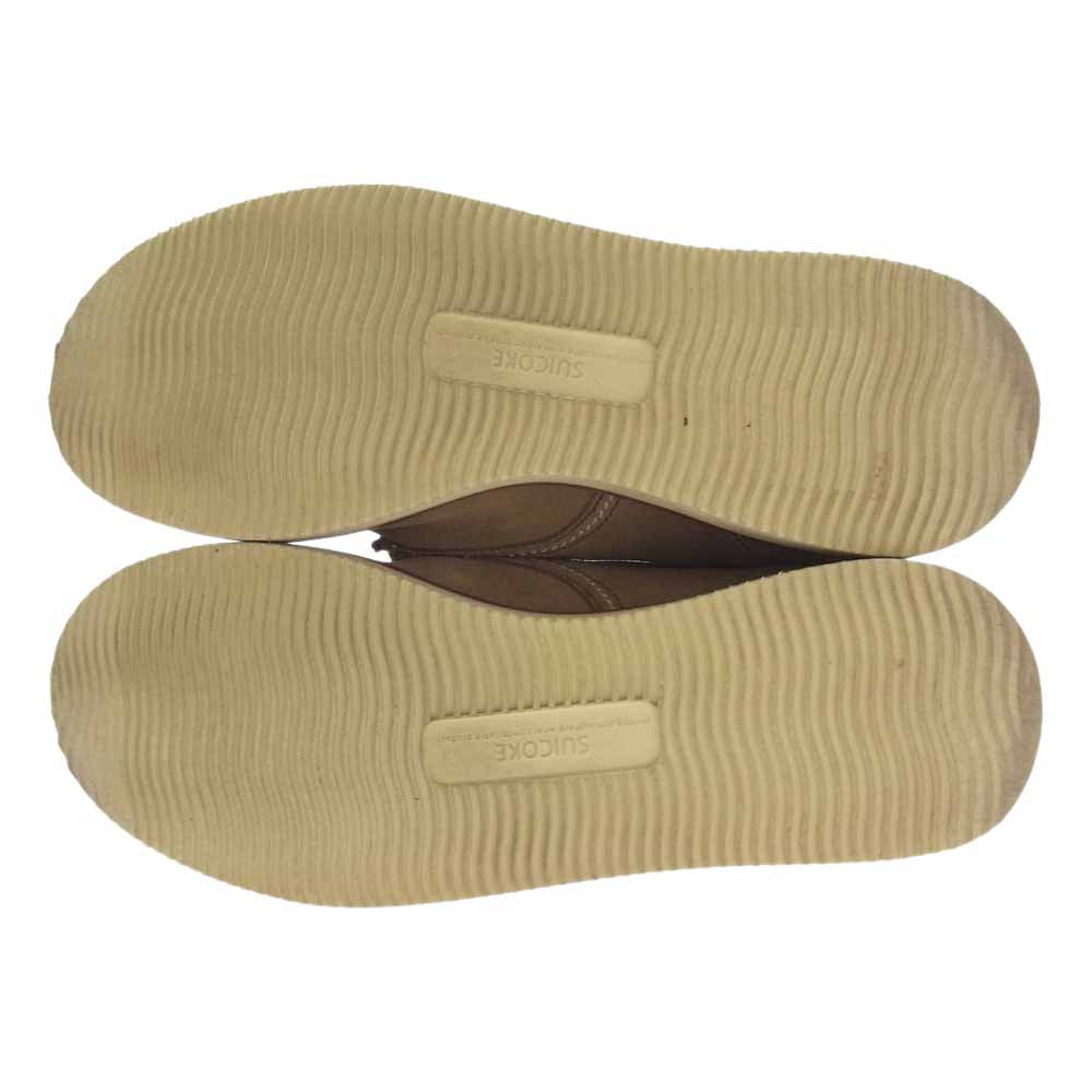SUICOKE スイコック エラスティック ワーク ブーツ ベージュ系 27cm【中古】