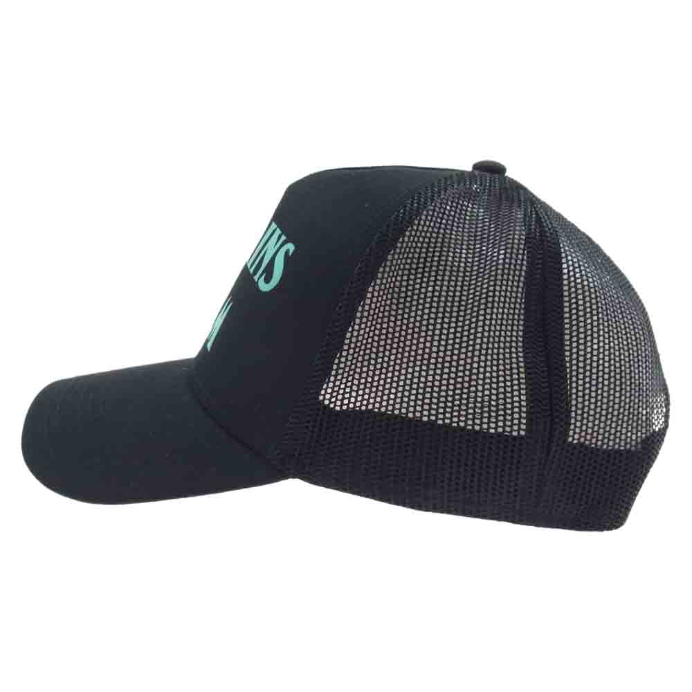 キャプテンズヘルム LOGO MESH CAP メッシュ ロゴ キャップ 帽子 ブラック ブラック系【中古】