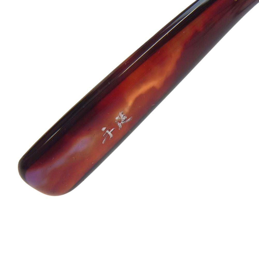 タイハチロウキンセイ exclusive Ⅸ エクスクルージブ9 ウェリントン 眼鏡 メガネ ブラウン系【中古】