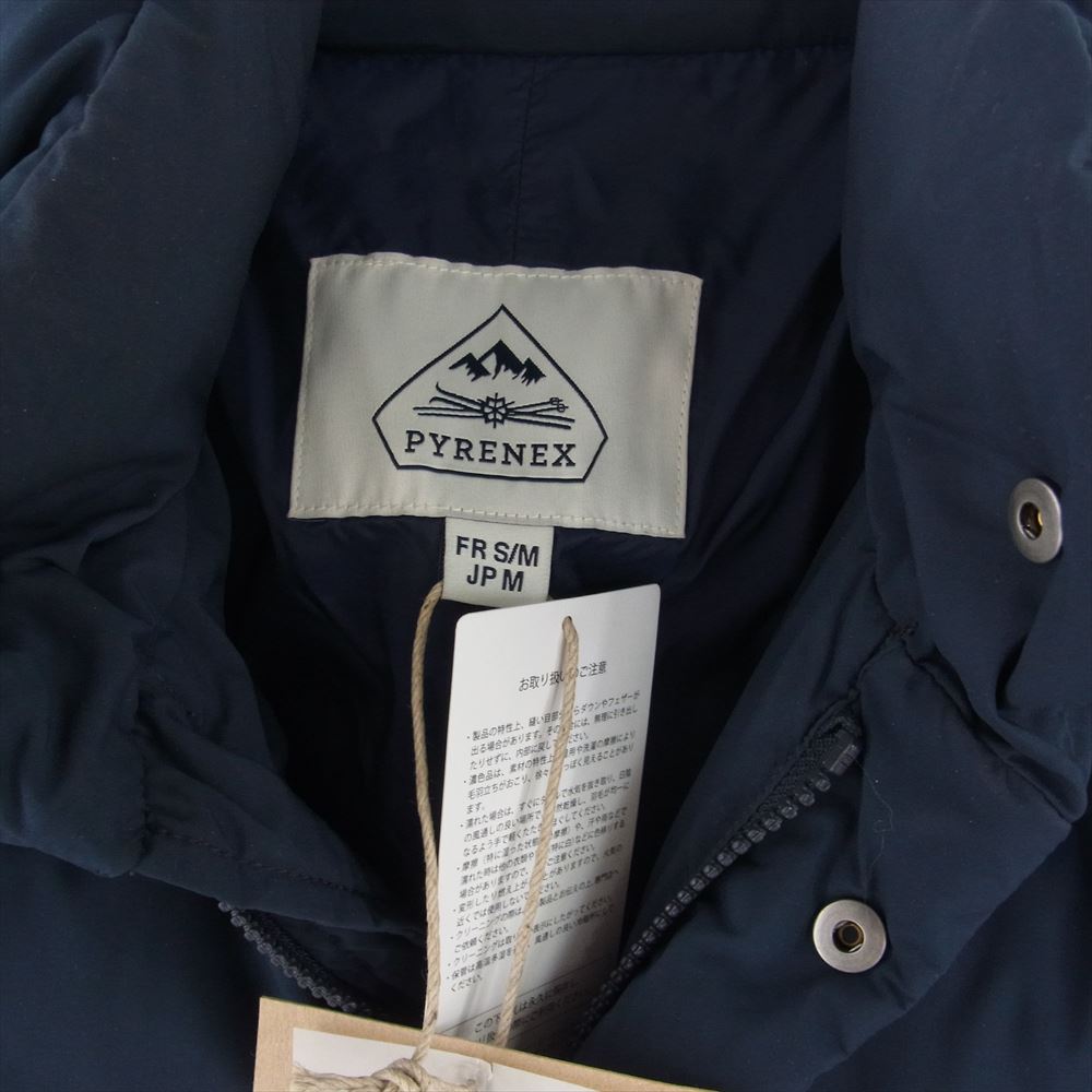ピレネックス REIMS ランス ダウン ジャケット ネイビー系 M【中古】