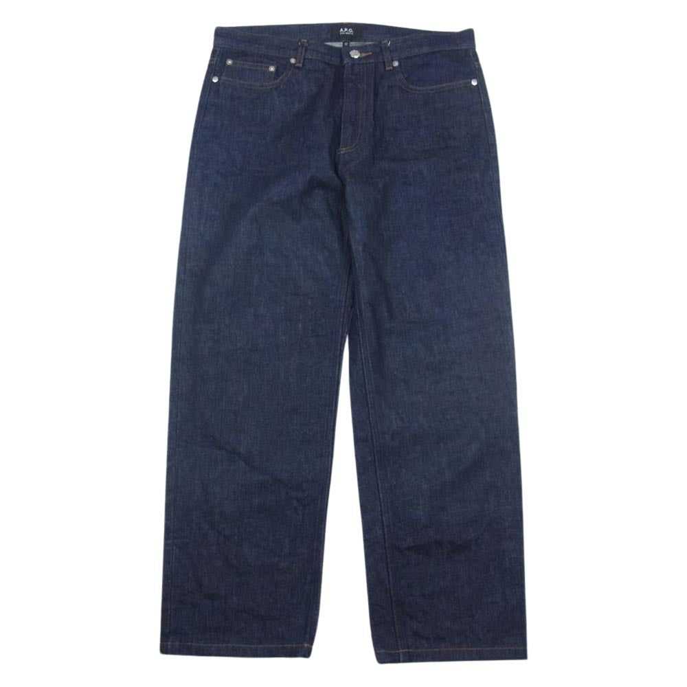 A.P.C. アーペーセー 22E2-COEVN-H09121 jean martin 5P 5ポケット ジップフライ デニムパンツ ジーンズ インディゴブルー系 32【中古】