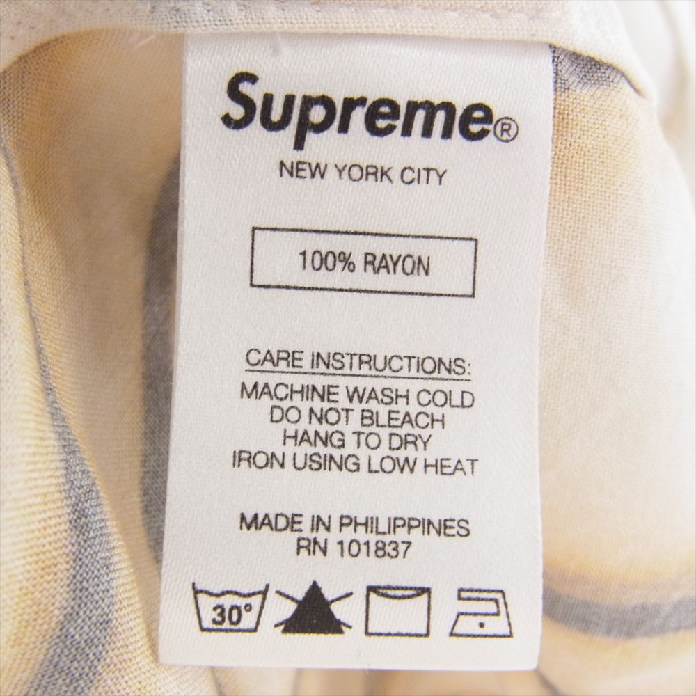 Supreme シュプリーム 21SS Dancing Rayon S/S Shirt ダンシング レーヨン 半袖 シャツ マルチカラー系 XL【中古】