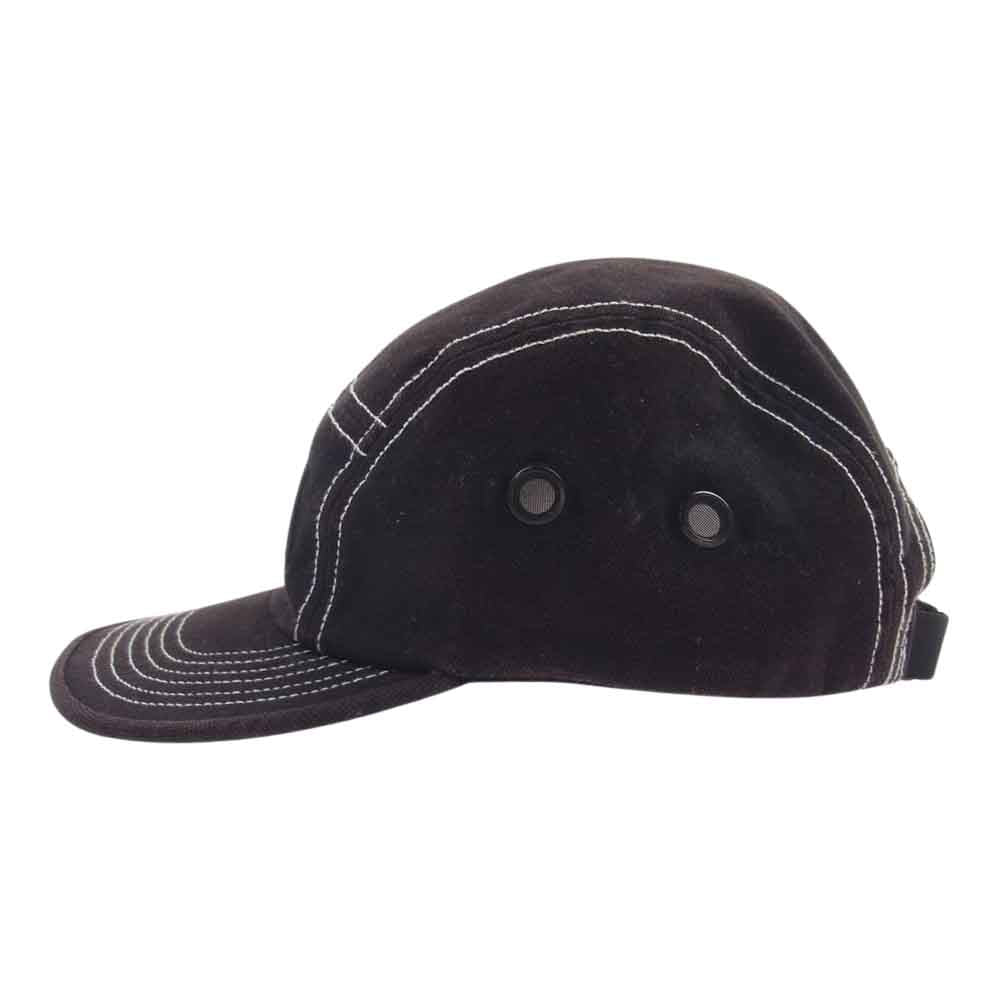 Supreme シュプリーム 22SS  2-Tone Twill Camp Cap ツイル キャンプ キャップ ボックスロゴ 帽子 ブラック系【中古】