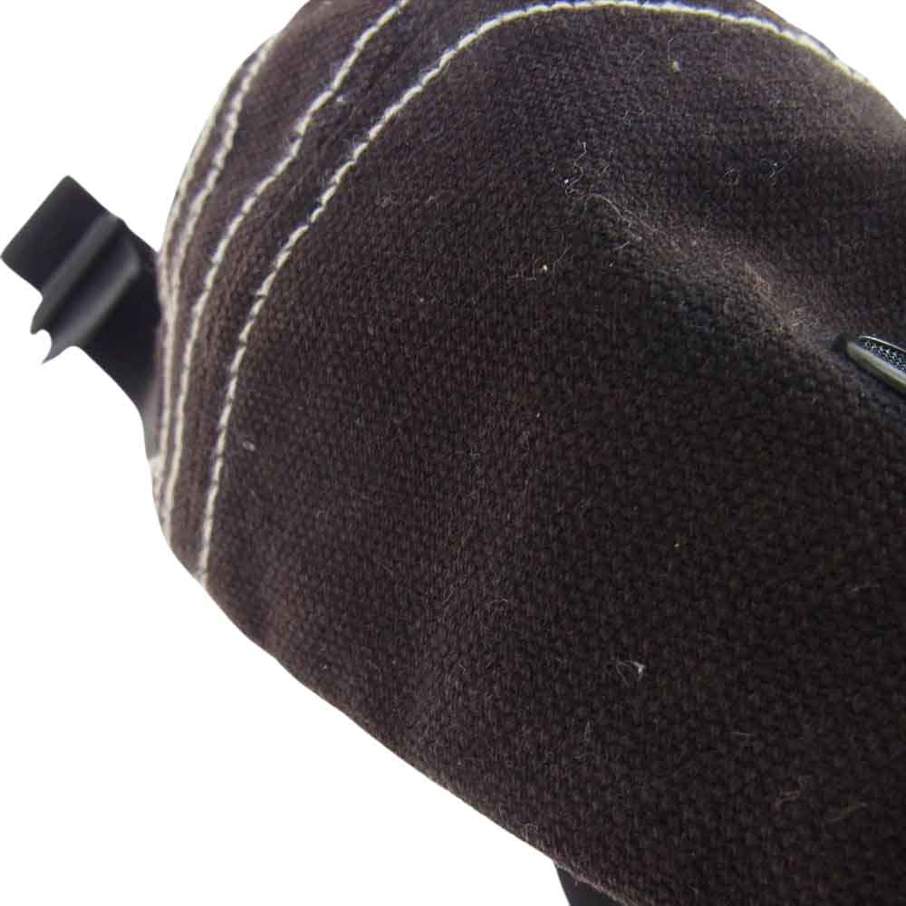 Supreme シュプリーム 22SS  2-Tone Twill Camp Cap ツイル キャンプ キャップ ボックスロゴ 帽子 ブラック系【中古】