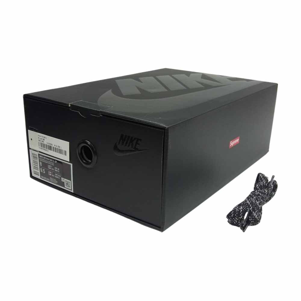 Supreme シュプリーム 22AW DR1033-001 × Nike ナイキ Air Max 98 TL SP Black エアマックス スニーカー ブラック系 US8【中古】