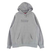 Supreme シュプリーム 21SS KAWS Chalk Logo Hooded Sweatshirt カウズ ボックスロゴ フーデッド スウェット シャツ プルオーバー パーカー グレー系 M【中古】