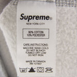 Supreme シュプリーム 21SS KAWS Chalk Logo Hooded Sweatshirt カウズ ボックスロゴ フーデッド スウェット シャツ プルオーバー パーカー グレー系 M【中古】