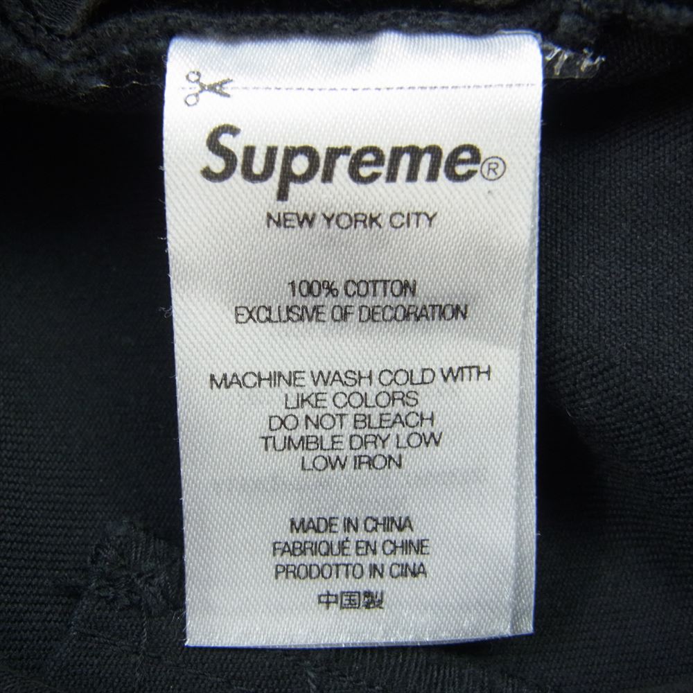 Supreme シュプリーム 23SS Gonz Poems Chino Pant マークゴンザレス ゴンズ ポエム チノ パンツ ブラック系 34【中古】