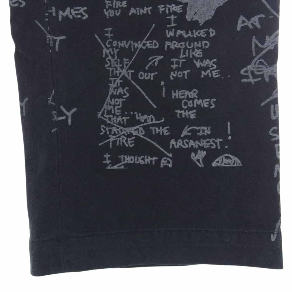 Supreme シュプリーム 23SS Gonz Poems Chino Pant マークゴンザレス ゴンズ ポエム チノ パンツ ブラック系 34【中古】