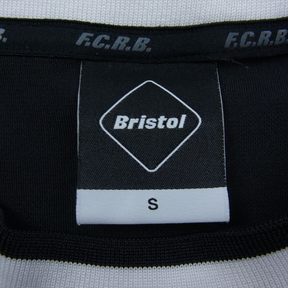 F.C.R.B. エフシーアールビー 17SS FCRB-178013 S/S TRAINING TOP トレーニング トップ ロゴ プリント ジャージ Tシャツ ブラック系 S【中古】