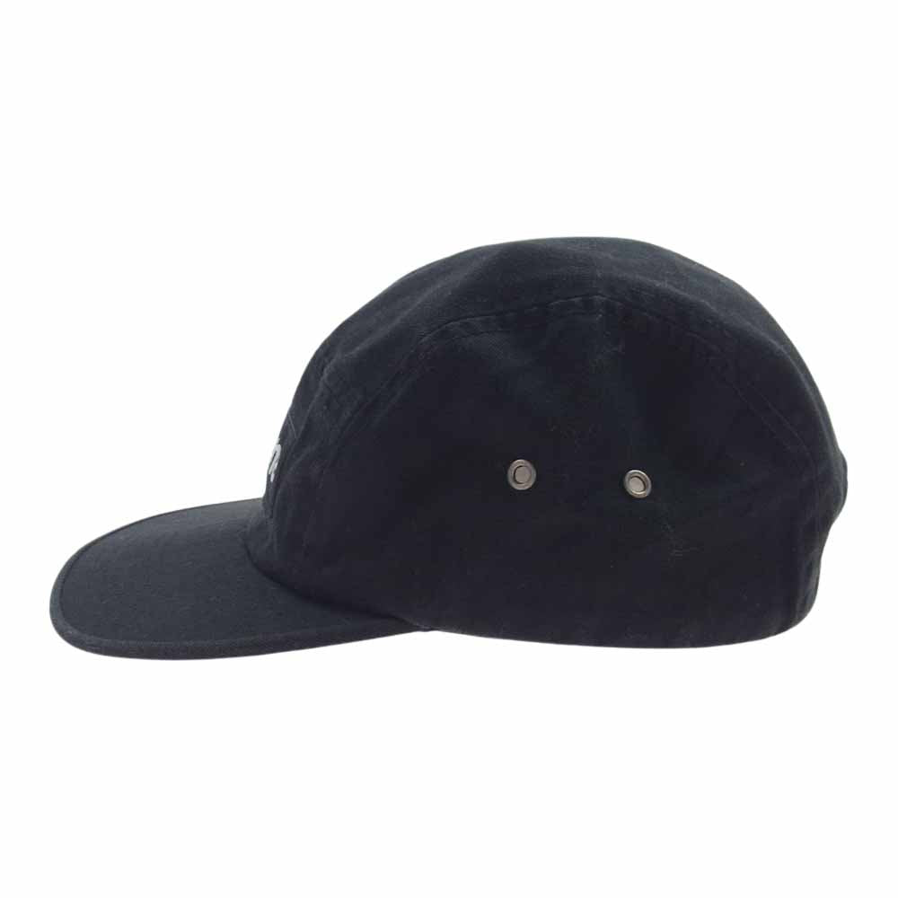 Supreme シュプリーム 20AW Washed Chino Twill Camp Cap ウォッシュド チノ ツイル キャンプ キャップ ボックスロゴ 帽子 ブラック系【中古】