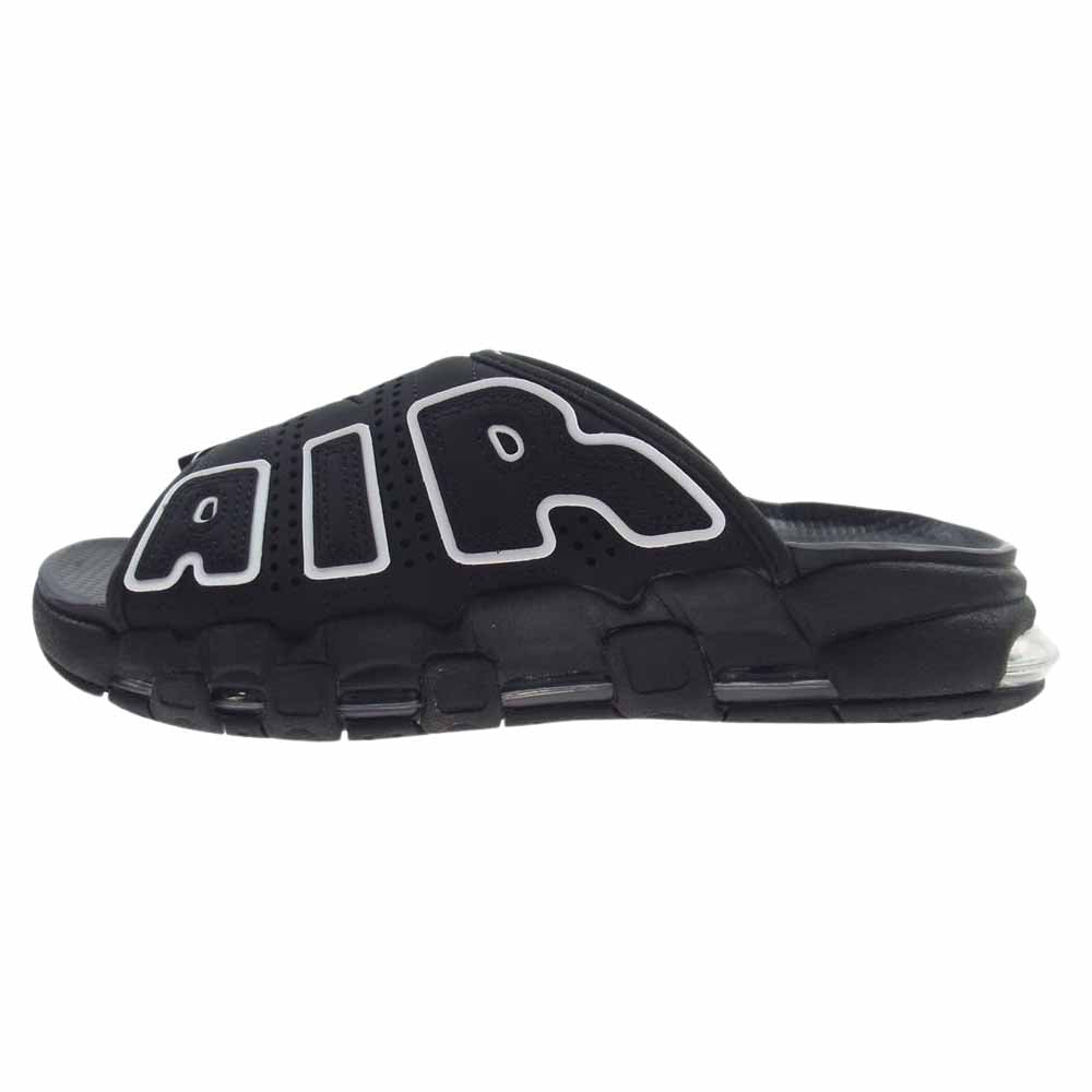 NIKE ナイキ DV2132-001 AIR MORE UPTEMPO SLIDE エア モア アップテンポ スライド モアテン サンダル ブラック系 25cm【新古品】【未使用】【中古】