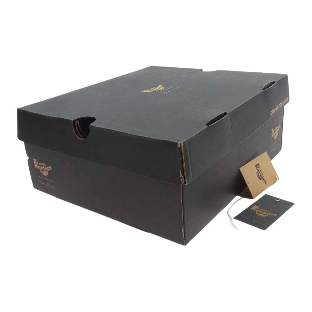 Rick Owens リックオウエンス 22AW 27978001 × Dr.Martens ドクターマーチン JUMBO LACE BOOTS ジャンボ レース ブーツ 8ホール サイドジップ ブラック系 EU39【美品】【中古】