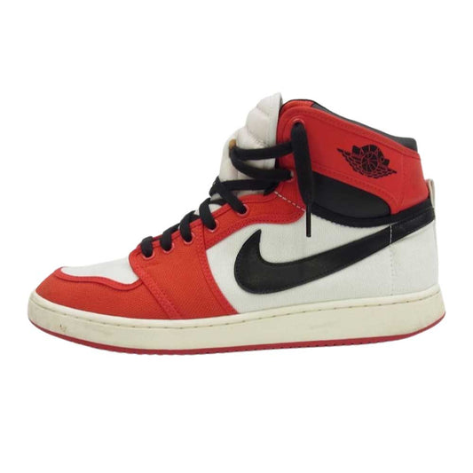 NIKE ナイキ DA9089-100 AIR JORDAN 1 KO エアジョーダン ワン ノックアウト シカゴ ホワイト系 レッド系【中古】