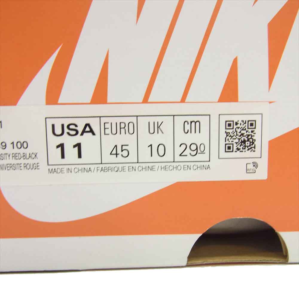 NIKE ナイキ DA9089-100 AIR JORDAN 1 KO エアジョーダン ワン ノックアウト シカゴ ホワイト系 レッド系【中古】